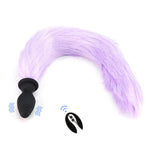 Detachable Vibrating Fox Tail Butt Plug - Soft & Stimulating - Bestgspot