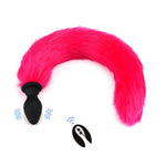 Detachable Vibrating Fox Tail Butt Plug - Soft & Stimulating - Bestgspot