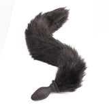 Detachable Vibrating Fox Tail Butt Plug - Soft & Stimulating - Bestgspot