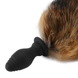 Detachable Vibrating Fox Tail Butt Plug - Soft & Stimulating - Bestgspot