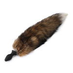 Detachable Vibrating Fox Tail Butt Plug - Soft & Stimulating - Bestgspot