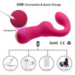 Dual-Action Waterproof Vibrator with Powerful Motors - Ultimate G-Spot and Clit Stimulation - Sexdoll.Sex