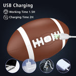 Dual Motor Waterproof Pocket Male Masturbator - Football-themed Pleasure - Bestgspot