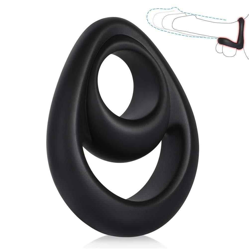 Dual Penis Ring - Adjustable Cock Ring - Bestgspot