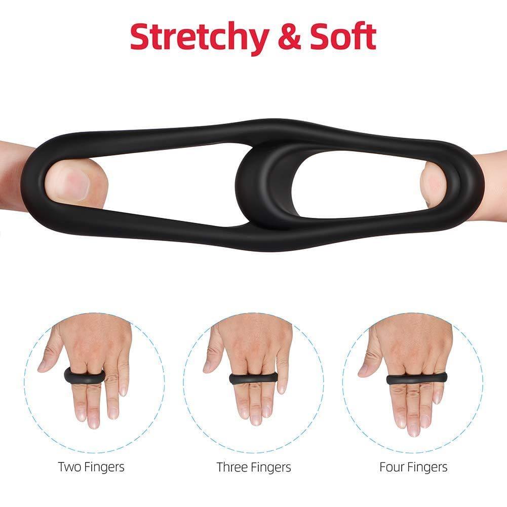 Dual Penis Ring - Adjustable Cock Ring - Bestgspot