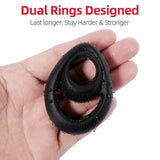 Dual Penis Ring - Adjustable Cock Ring - Bestgspot