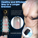 Electric Penis Vacuum Pump | Male Masturbator for Stamina & Size - Bestgspot