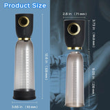 Electric Penis Vacuum Pump | Male Masturbator for Stamina & Size - Bestgspot