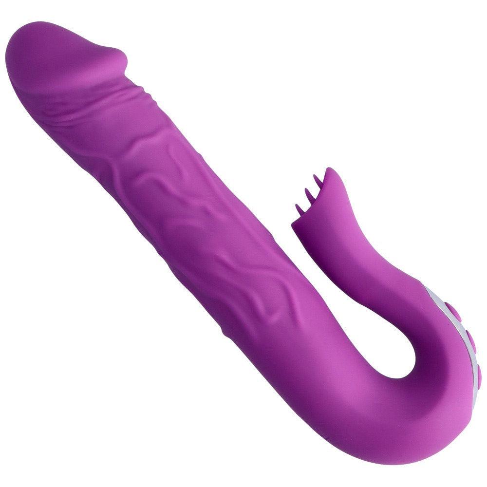 Elevated Solo Play: Rotating G-Spot Massager & Clit Teaser | Masturbation Toy - Sexdoll.Sex