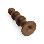 Elza - Beaded Anal Plug in Brown - Bestgspot