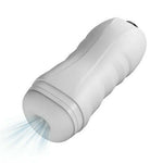 Eternal 5 Sucking 10 Vibrating Male Masturbators White Sex Toys - Sexdoll.Sex