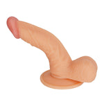 Ethan Silicone Realistic Dildo - Curved Design, Suction Cup Base, 4 Inches - Bestgspot