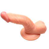 Ethan Silicone Realistic Dildo - Curved Design, Suction Cup Base, 4 Inches - Bestgspot