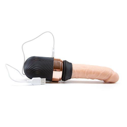 Thrusting Vibrating Heating Dildo - Realistic G-Spot Stimulator - Sexdoll.Sex