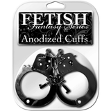 Fetish Fantasy Series Anodized Cuffs Black - Sexdoll.Sex