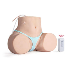 Fleur - 24.3lb Automatic Sucking Vibrating Sex Dolls 3in1 Realistic Sex Doll Torso For Men Masturbation - Bestgspot