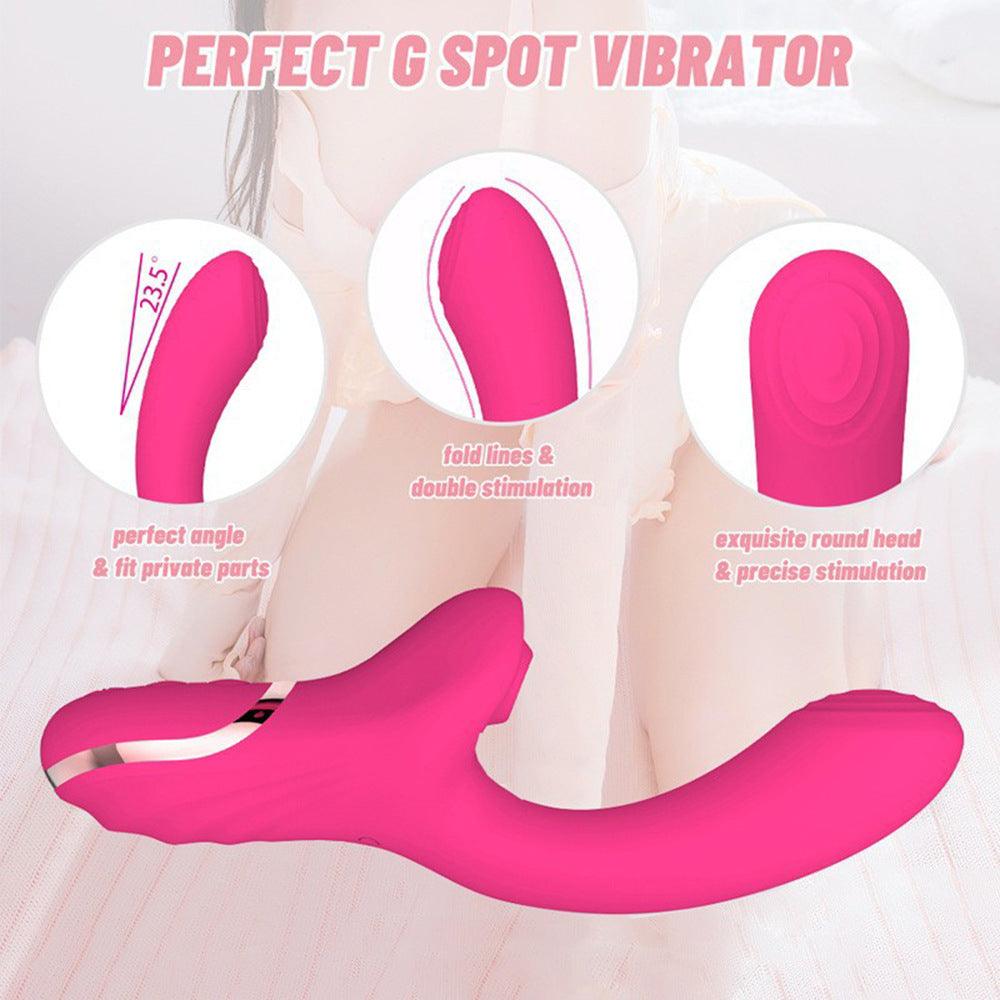 Flora - Tapping G-spot Vibrator Pulsing Vibrating Clit Stimulator - Bestgspot