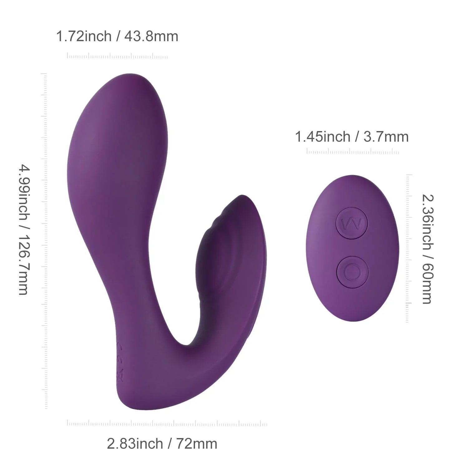 Freya - Elegant G-spot & Clitoris Vibrator - Bestgspot