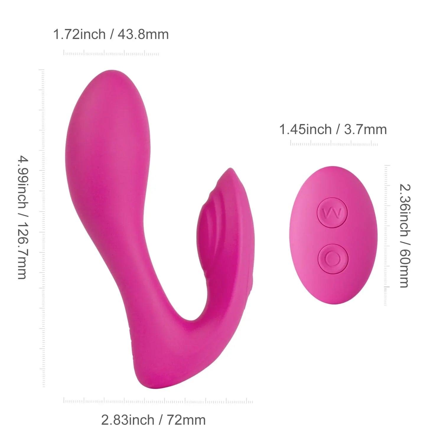 Freya - Elegant G-spot & Clitoris Vibrator - Bestgspot