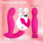 G-Spot & Clit Vibrator with Rotating Massage Head - Bestgspot