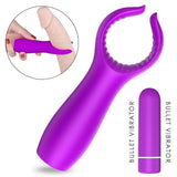 Grandeur Bullet Penis Vibrator | 9 Modes & Waterproof Versatility - Bestgspot