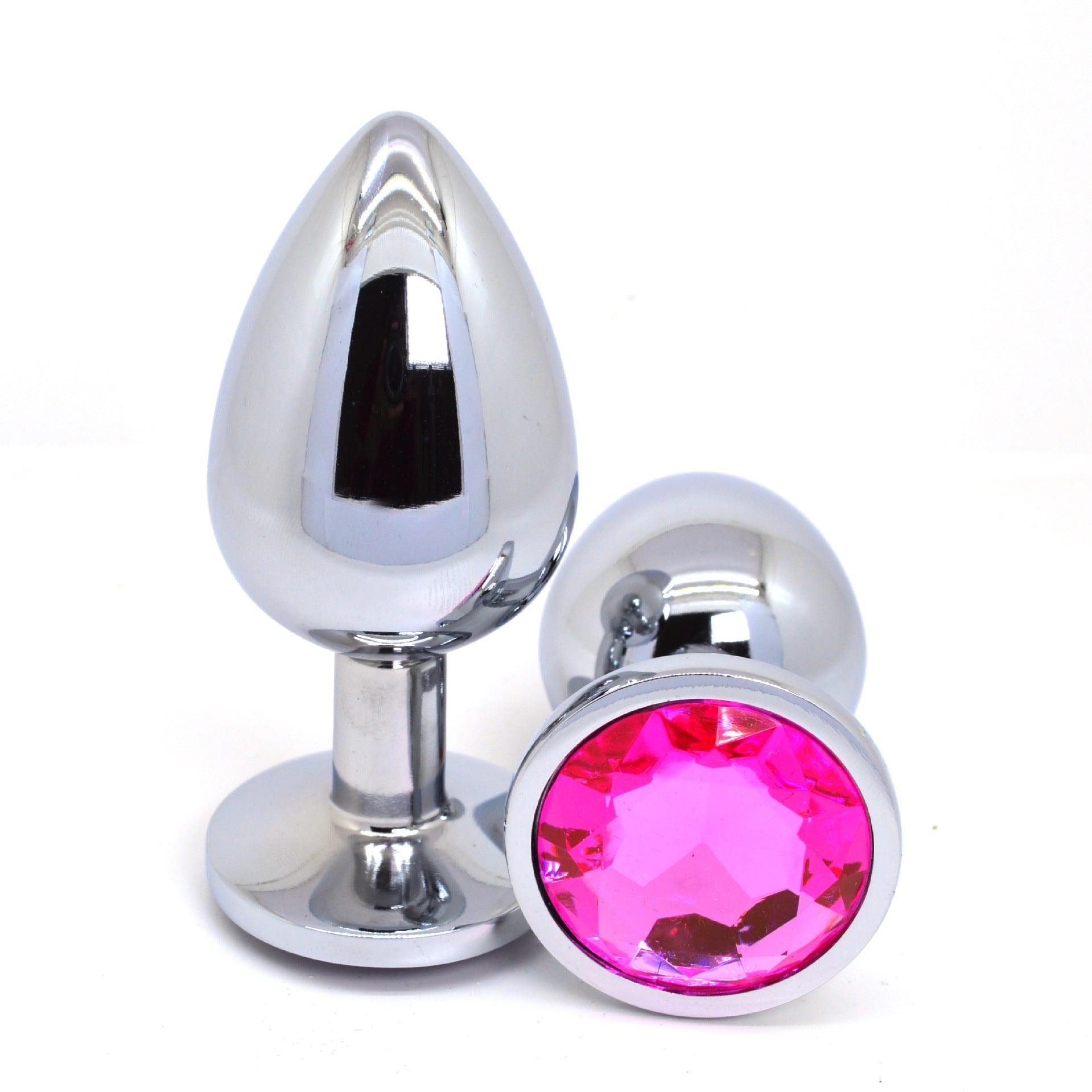 Green Gem Metal Butt Plug - Bestgspot