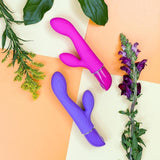 Holly - Classic Dual Vibrator with Rabbit Design for G-Spot & Clitoral Stimulation - Bestgspot