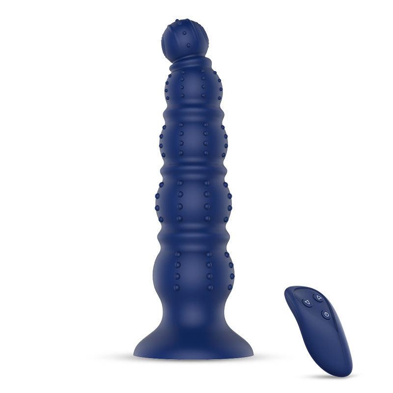 Iarla-Remote Control Vibrating Anal Plug -Blue - Bestgspot