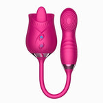 Indulge in Sensual Bliss with Our Dual-Ended Rose Vibrator - Sexdoll.Sex