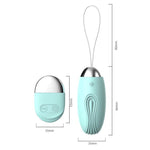 Insa - Egg Vibrator with Remote Control - Bestgspot