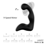 Jazzy Massage: Waterproof G-spot & Prostate Vibrator with 9 Modes - Bestgspot