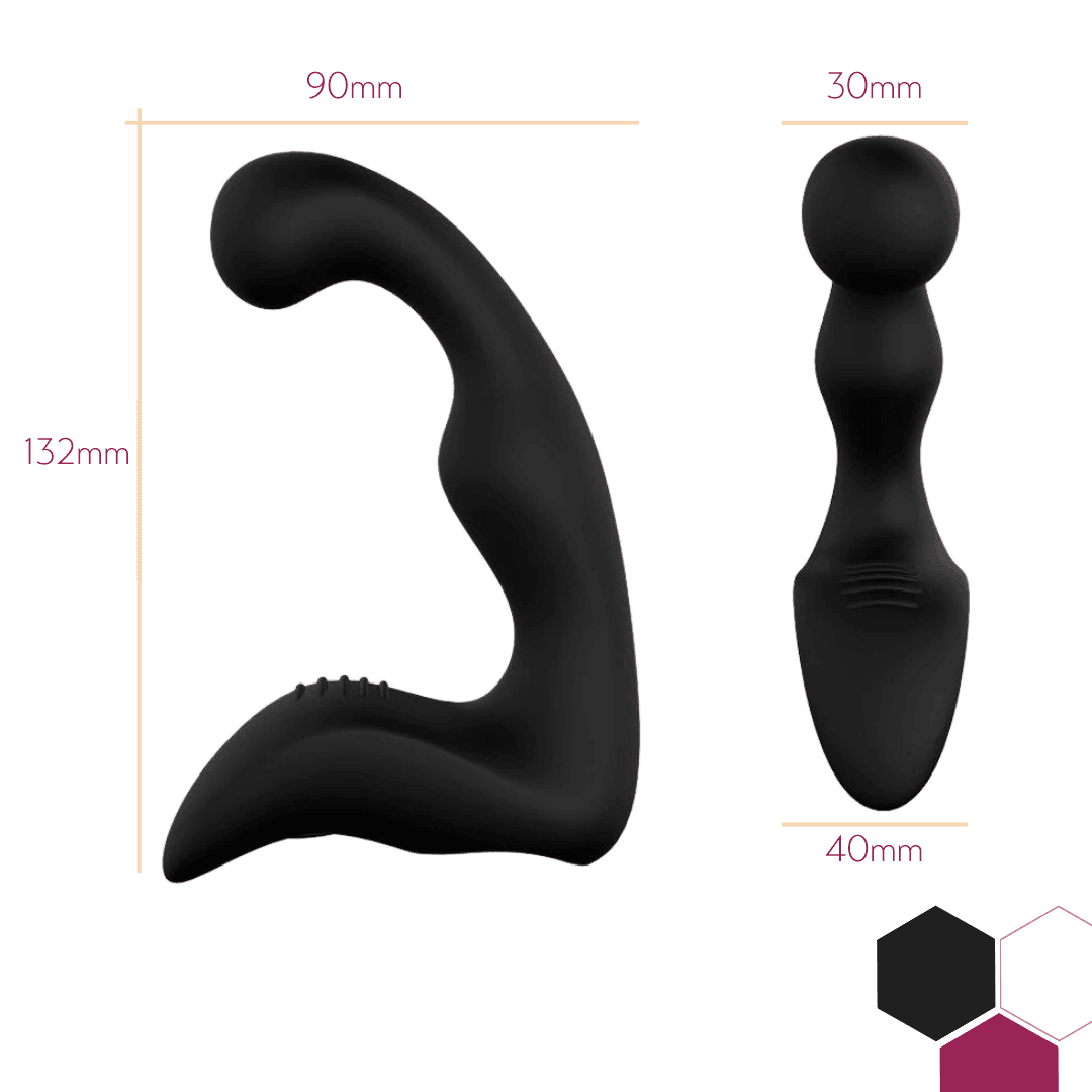 Jazzy Massage: Waterproof G-spot & Prostate Vibrator with 9 Modes - Bestgspot