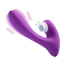 Jubilee - Clitoral Licking Butterfly and G Spot Massager - Bestgspot