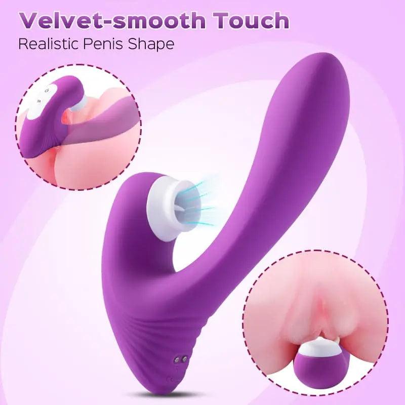 Jubilee - Clitoral Licking Butterfly and G Spot Massager - Bestgspot