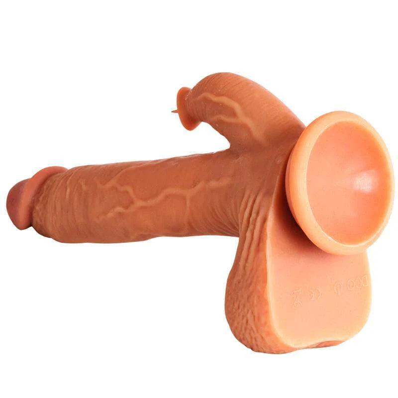 Justin - Silicone Thrusting Dildo Licker 6.5 Inch - Bestgspot