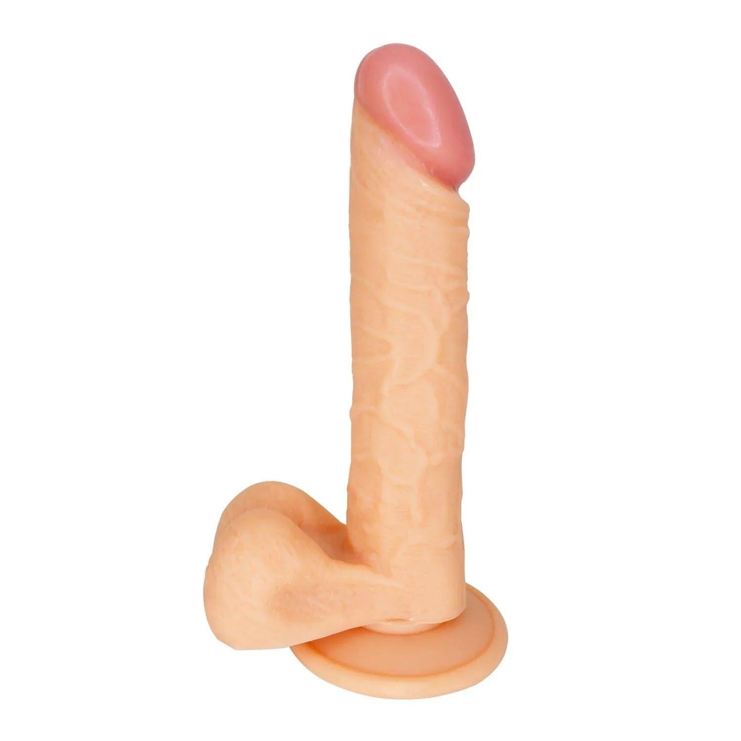 Ken-Big Balls Realistic Suction Cup Dildo 7 Inch - Bestgspot