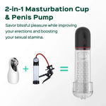 Kian - Suction Penis Pump & Vibrating Male Masturbator - Bestgspot