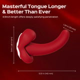 Liplock - Big Mouth Rotating Tongue Vibrator with Remote Control - Bestgspot