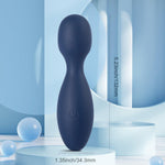 Mini Magic Wand Massager - 10 Vibration Modes, Waterproof - Bestgspot