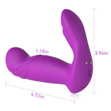 MIRAGE 10 Vibrations 10 Pulses Anal Prostate Massager Remote Control - Sexdoll.Sex