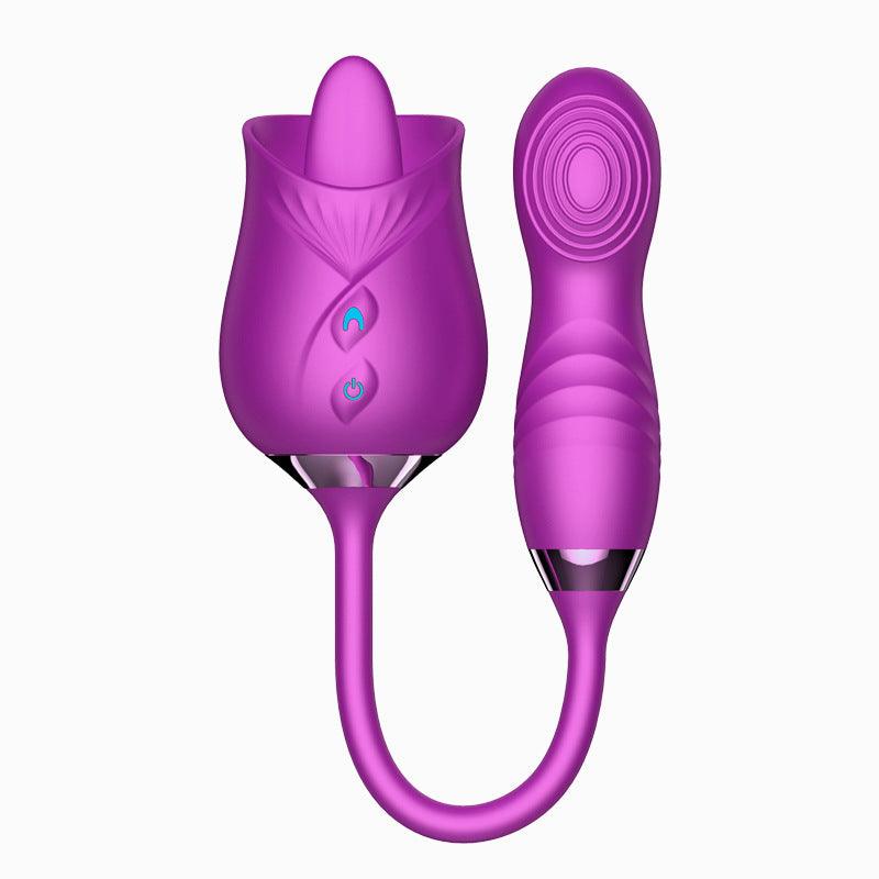 Momo - Rose Clit Licker & Tapping Egg Vibrator  - Bestgspot