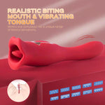 Multifunctional Vulva Biting Clit & G-spot Vibrator - 10 Powerful Settings - Bestgspot