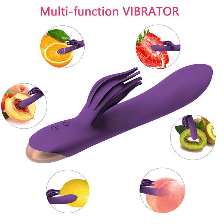 Naughty Clit-Tickling Bunny Vibrator - Dual Motors, Waterproof, Rechargeable - Bestgspot