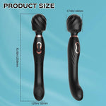 Noir - Vibrating Massage Wand & G-spot Stimulator  - Bestgspot