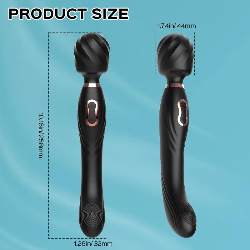 Noir - Vibrating Massage Wand & G-spot Stimulator  - Bestgspot