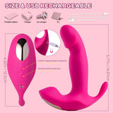 Norah - Remote Control Wearable Clit Massager Vibrating Tapping G-spot Vibrator - Sexdoll.Sex