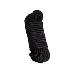 Nylon Bondage Rope Tying 16 ft - Black - Bestgspot