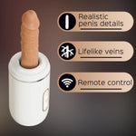 Oakes - Remote Control Thrusting Dildo Machine - Bestgspot