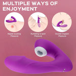 Paula - Remote Clitoral Sucking G Spot Vibrator 9 Vibrations & Suctions - Bestgspot