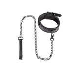 Power Play Collar & Leash - Black - Bestgspot